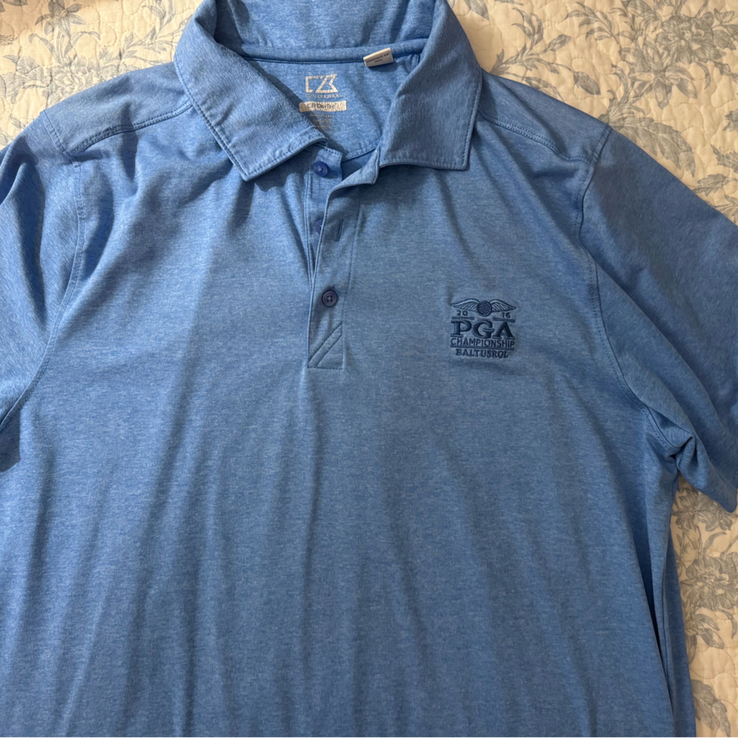 Pga Championship 2016 Mens Golf Shirt Medium